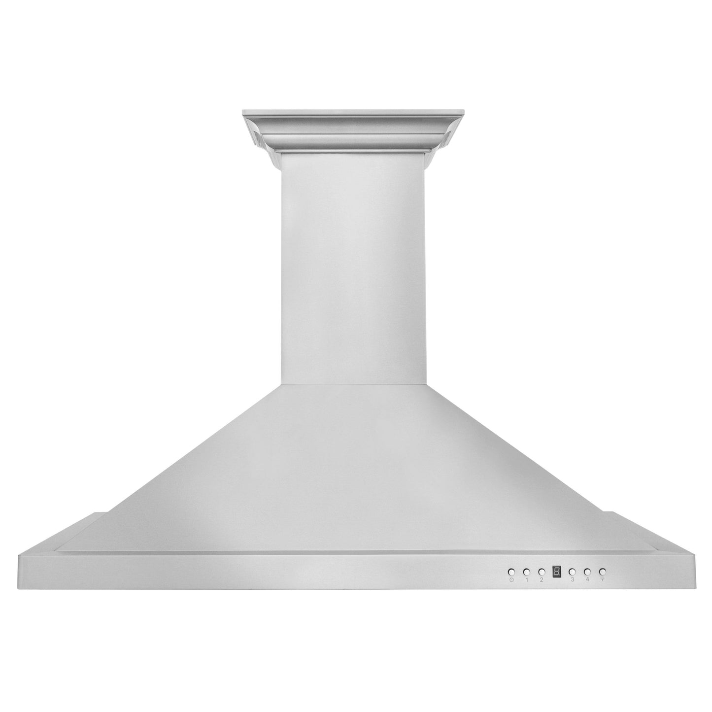 ZLINE 30 in. Wall Mount Range Hood in Stainless Steel with Built-in CrownSound Bluetooth Speakers (KBCRN-BT-30)