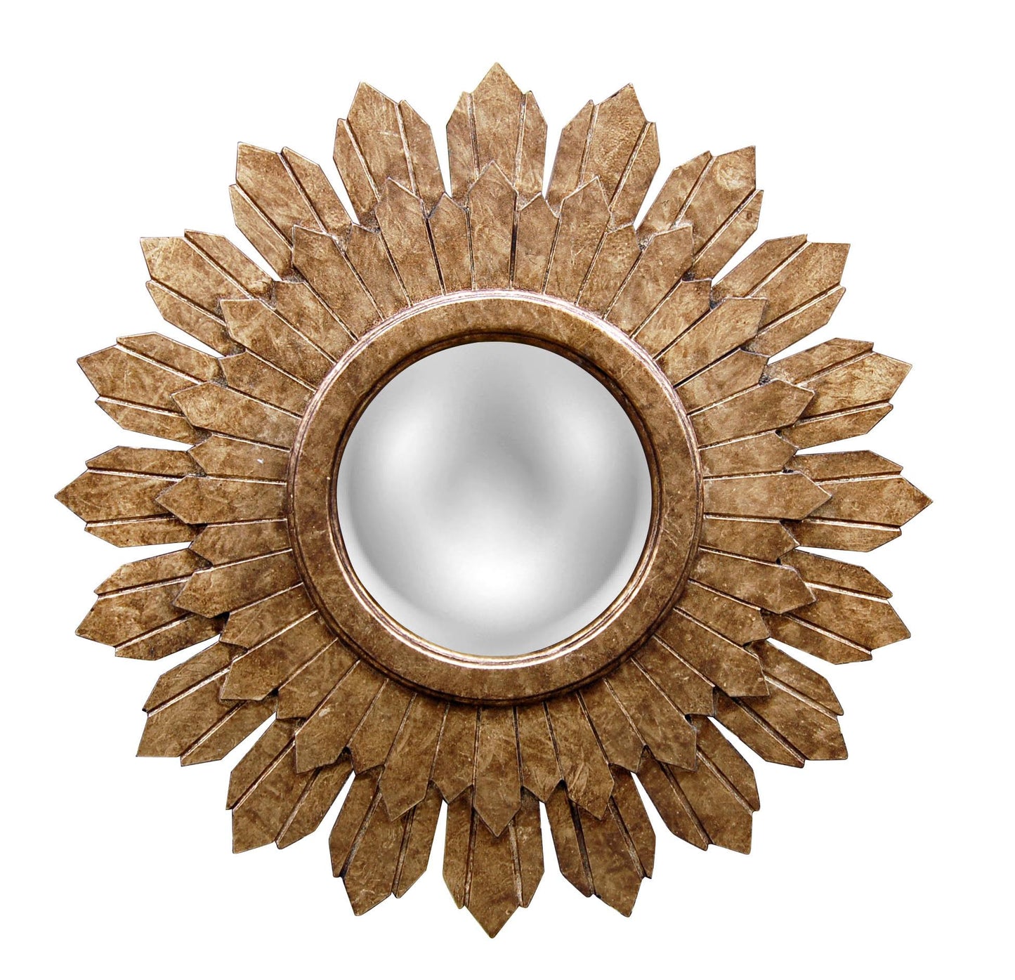 Hickory Manor House Starburst Mirror; et Gold