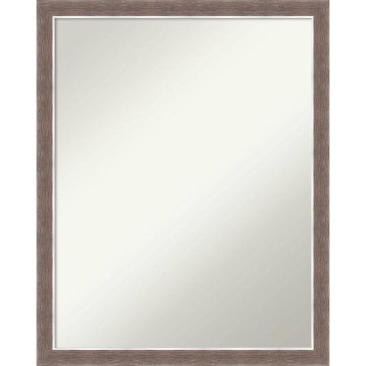 20 x 24 Noble Mocha Framed Bathroom Vanity Wall Mirror - Amanti Art