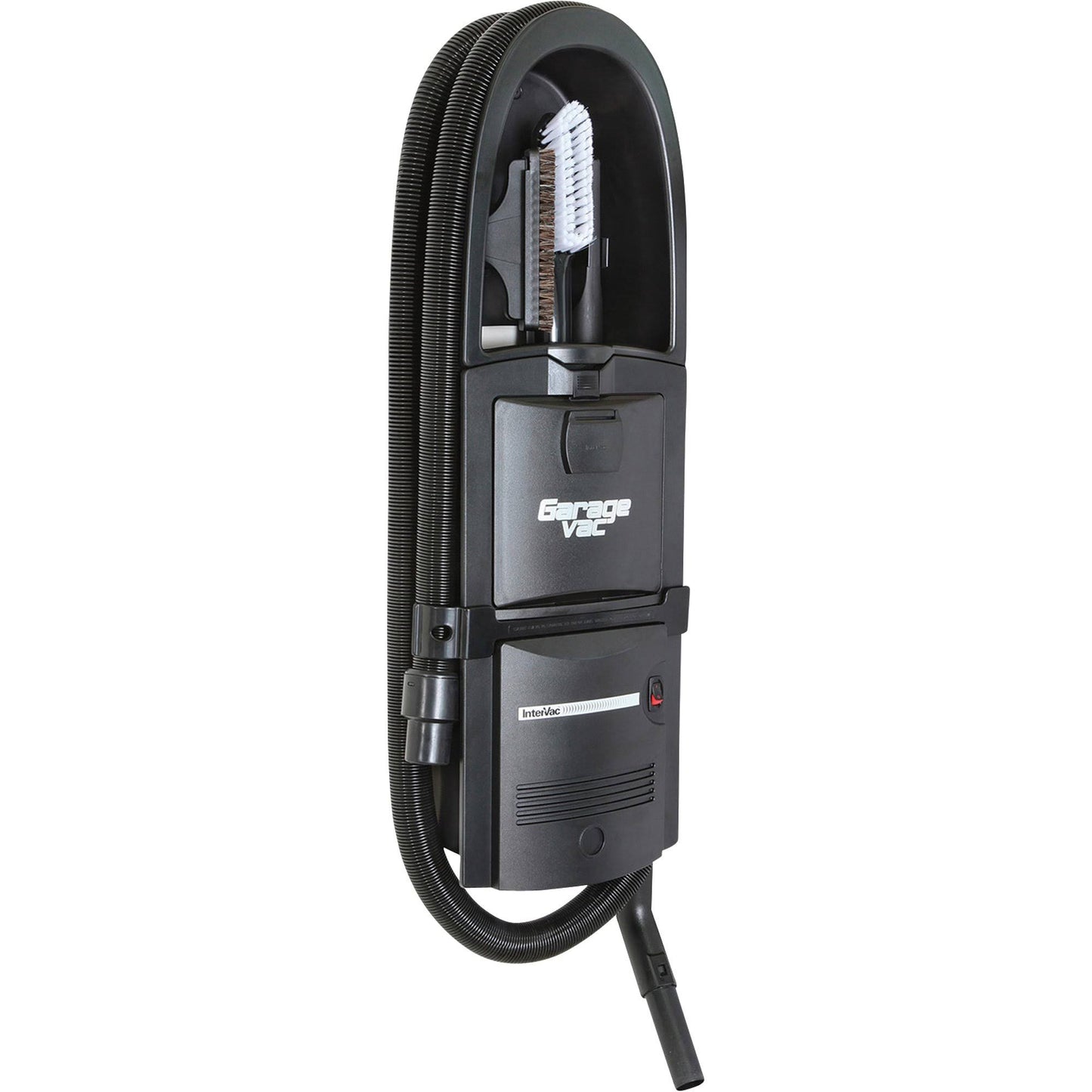 GarageVac GH-120-E Wall Mounted (Surface) Garage Vacuum - Black