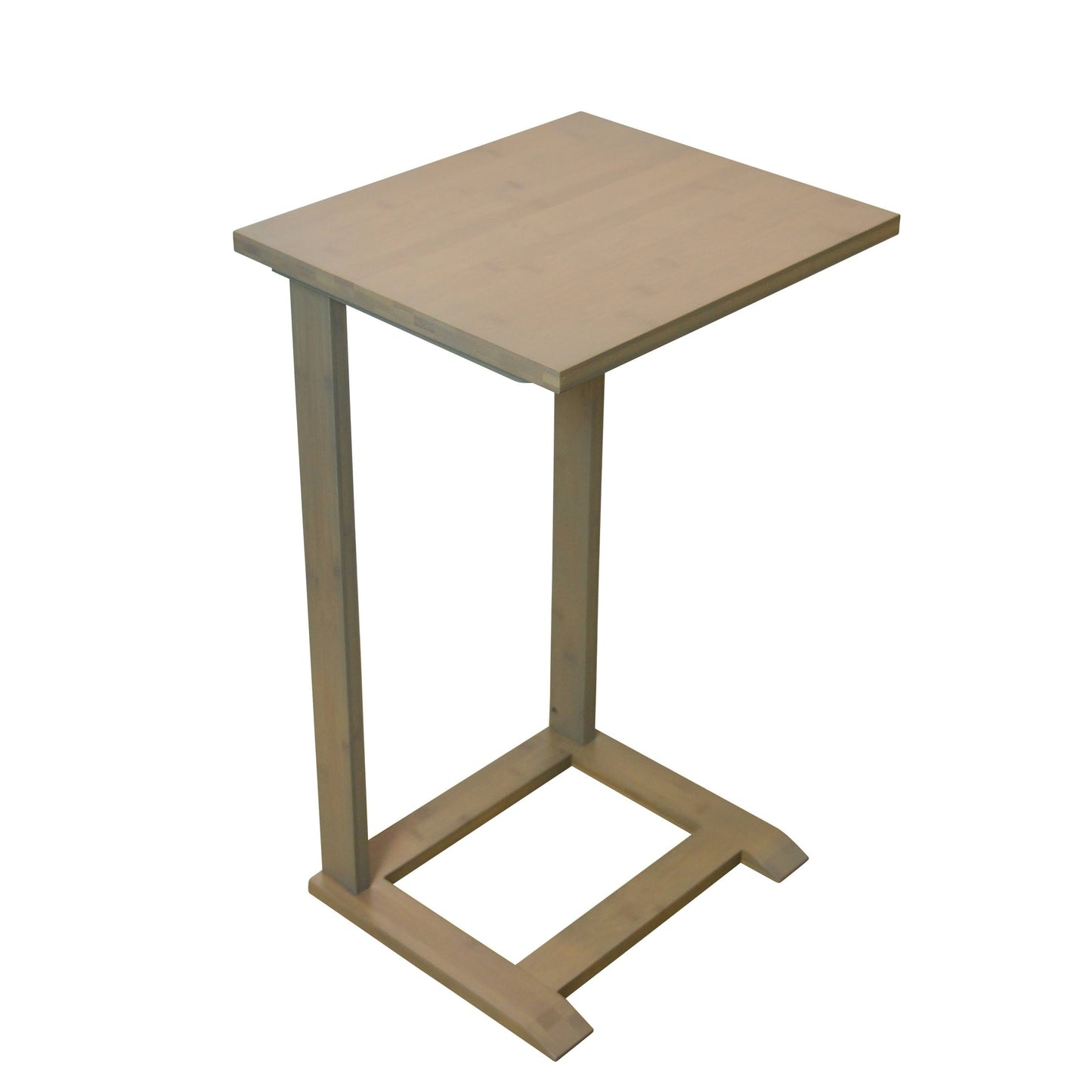 Solid Bamboo C-Table - Grey