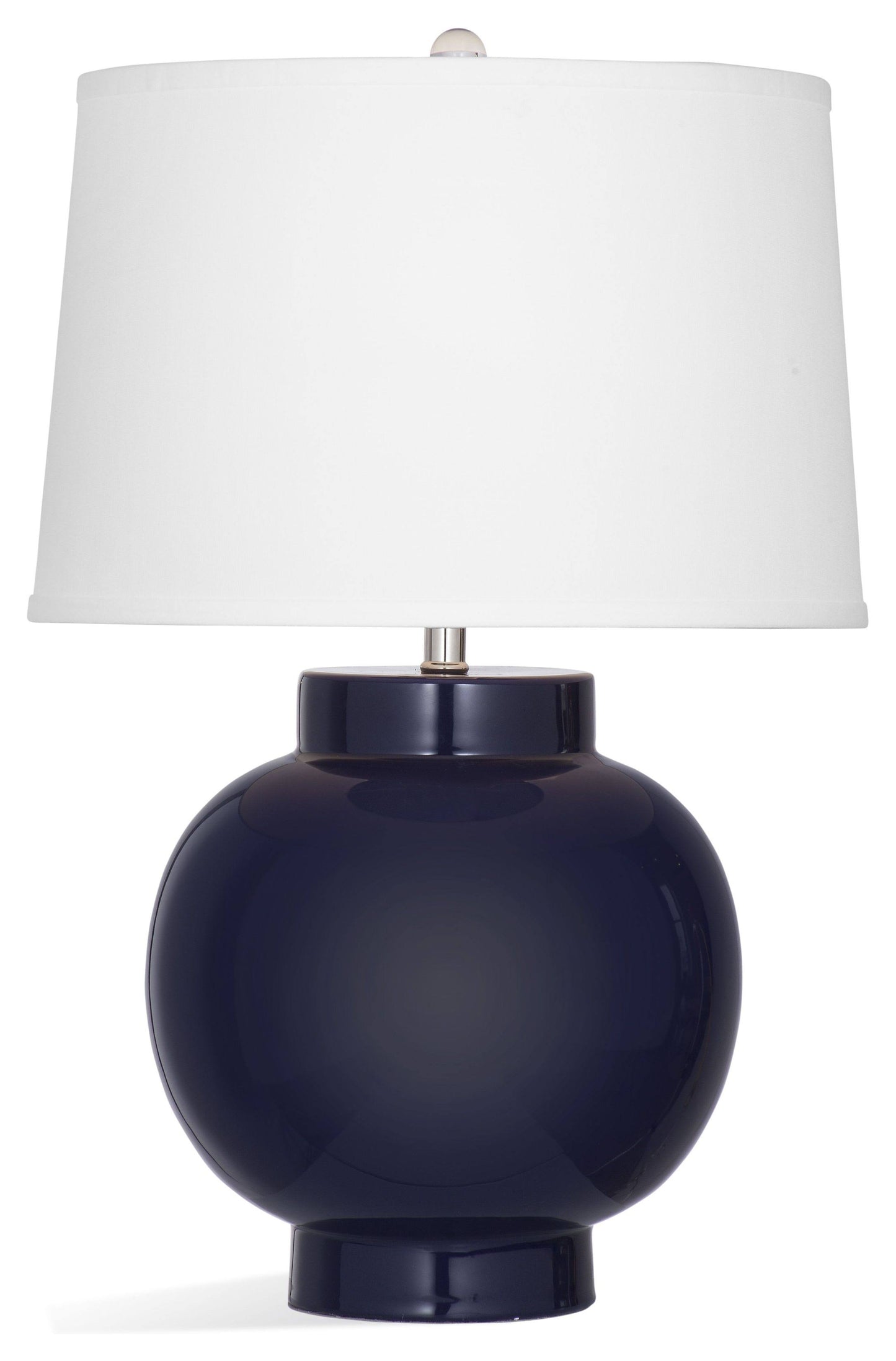 Bassett Mirror Simpson Navy Table Lamp L3809TEC