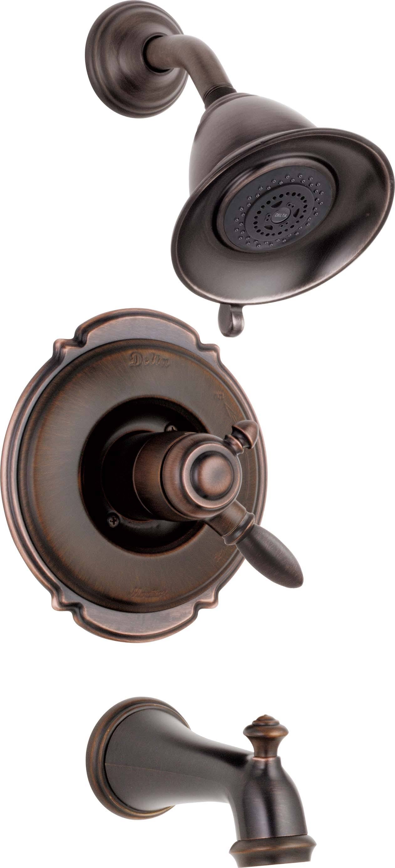 Delta - T17455-RB - Victorian Monitor 17 Series Tub and Shower Trim Venetian Bronze