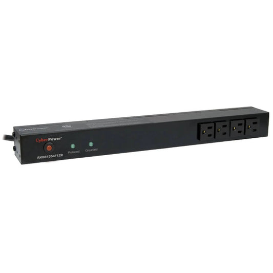 CyberPower Rackbar Surge Protection RKBS15S4F12R Rackmount Surge protector