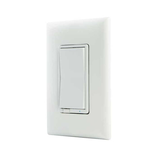 GE - Z-Wave Plus Wireless Smart In-Wall Light Switch - White