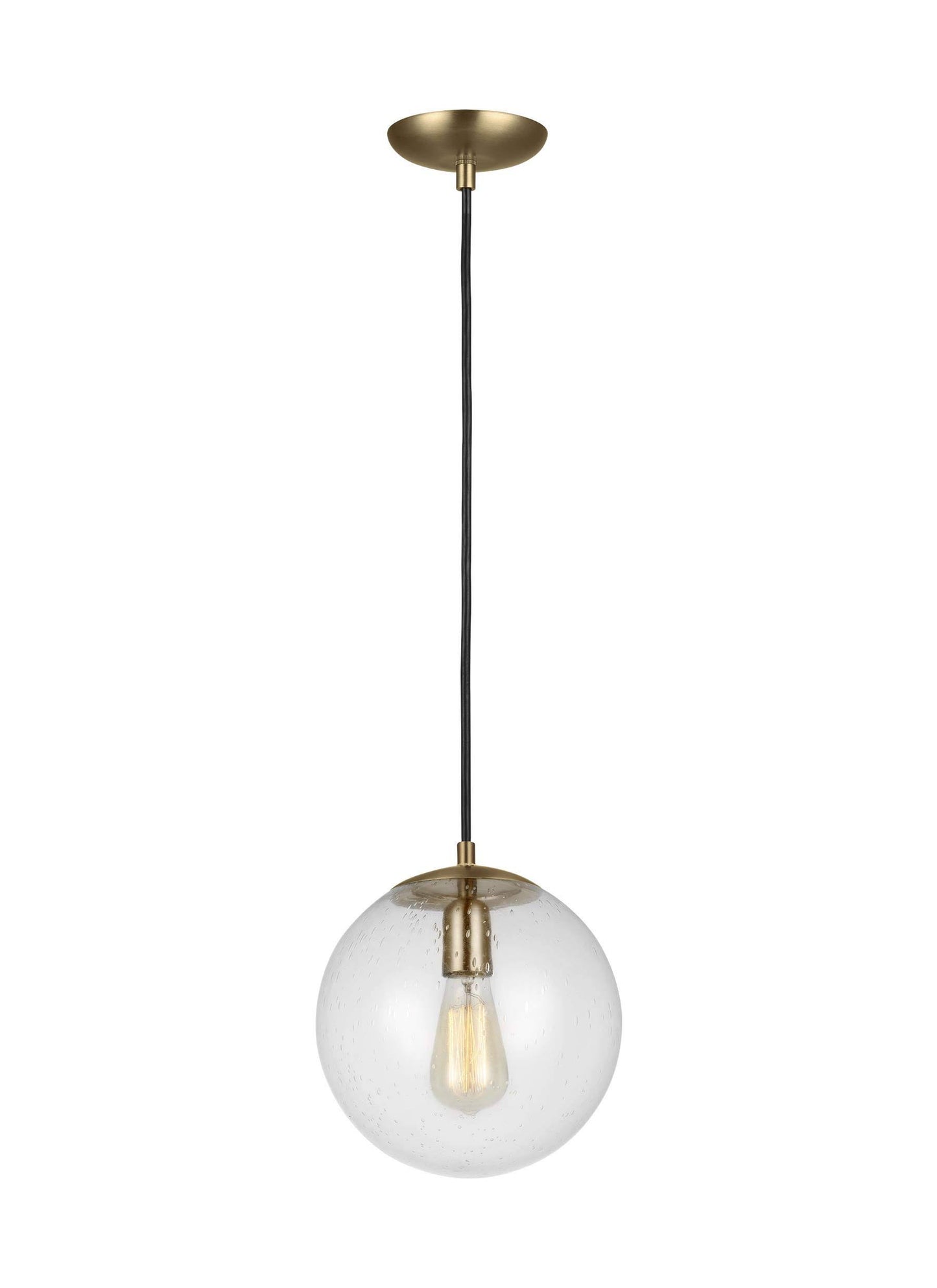 Sea Gull Lighting 6601801-848 Leo - 1 Light Pendant Satin Bronze