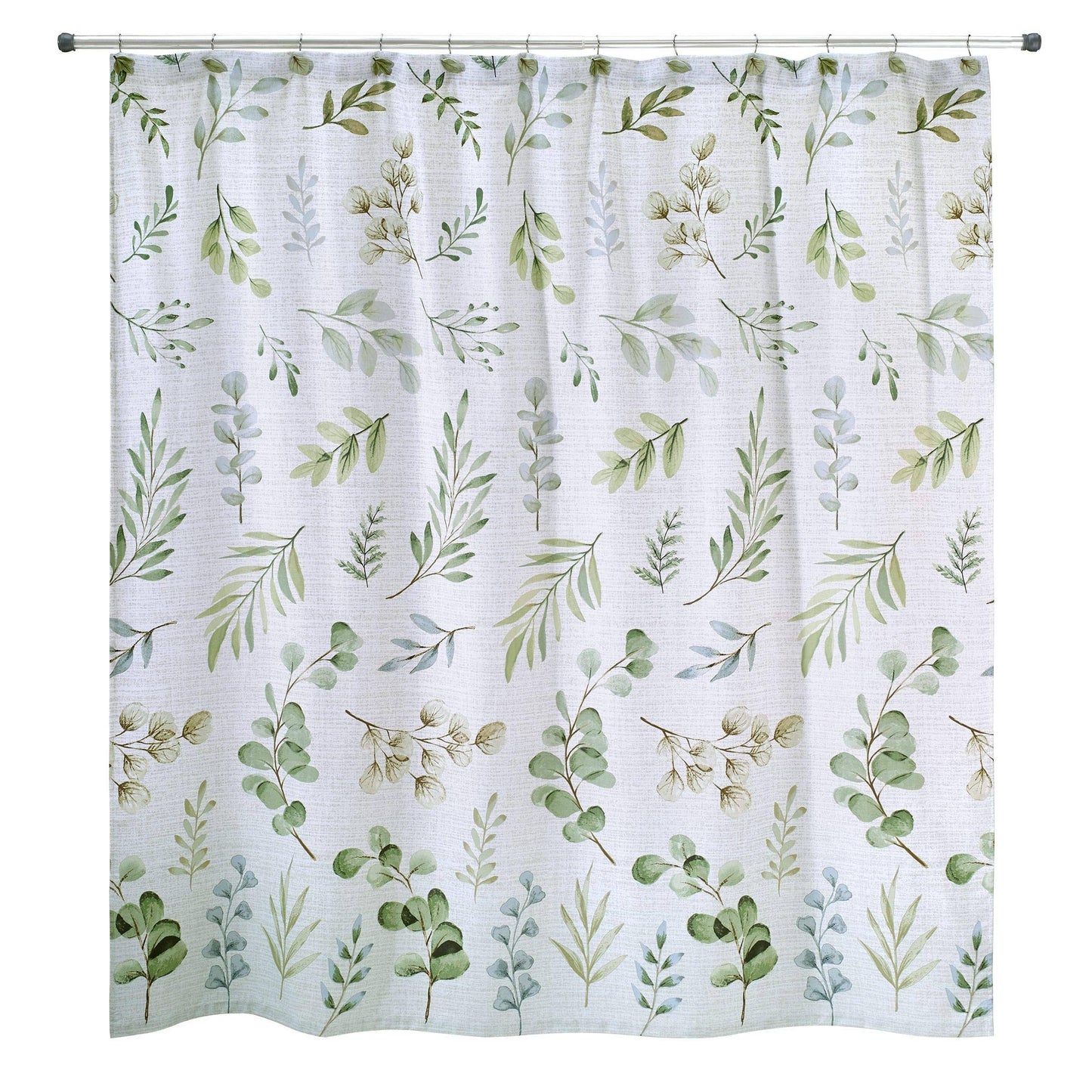 Avanti Ombre Leaves Shower Curtain - Multi