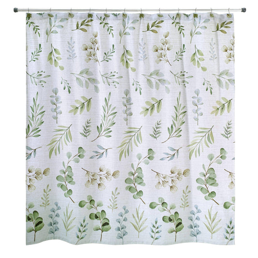 Avanti Ombre Leaves Shower Curtain - Multi