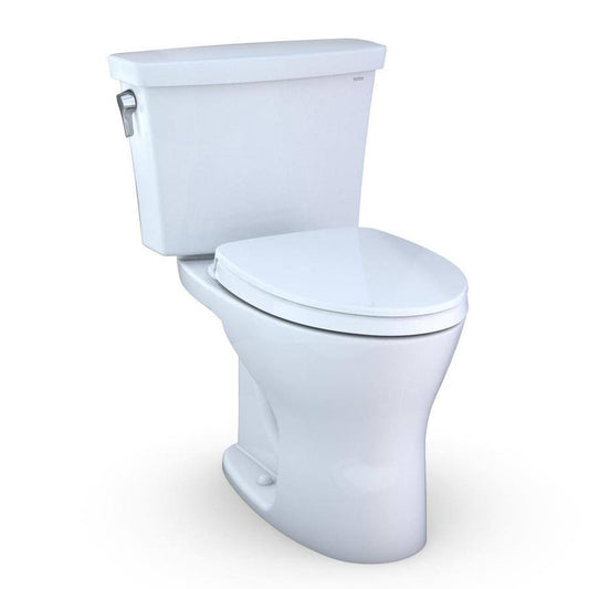 Toto MS748124CEMG#01 Dual-Flush Elongated Two-Piece Toilet with High Efficiency Flush (Seat Included)