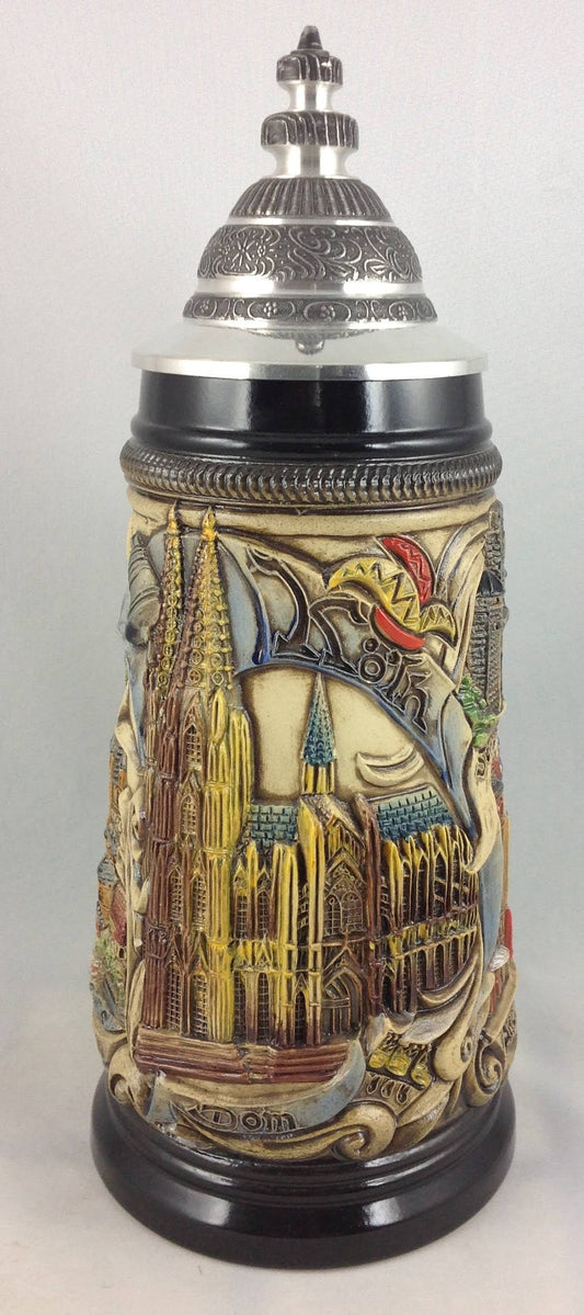 Z ller Born German Beer Stein Cologne Panorama Stein 0.5 LITER Tankard, Beer Mug Zo 1745/906