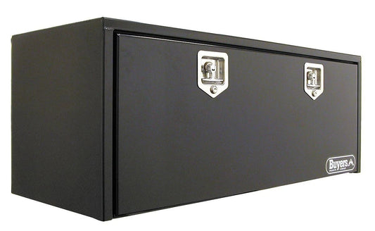 Buyers Products 1708310 18 x 24 x 48 in. Steel Underbody Box, Black