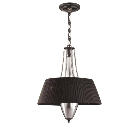 Eurofase 23106-017 Nero 4-Light Pendant Lighting, Black