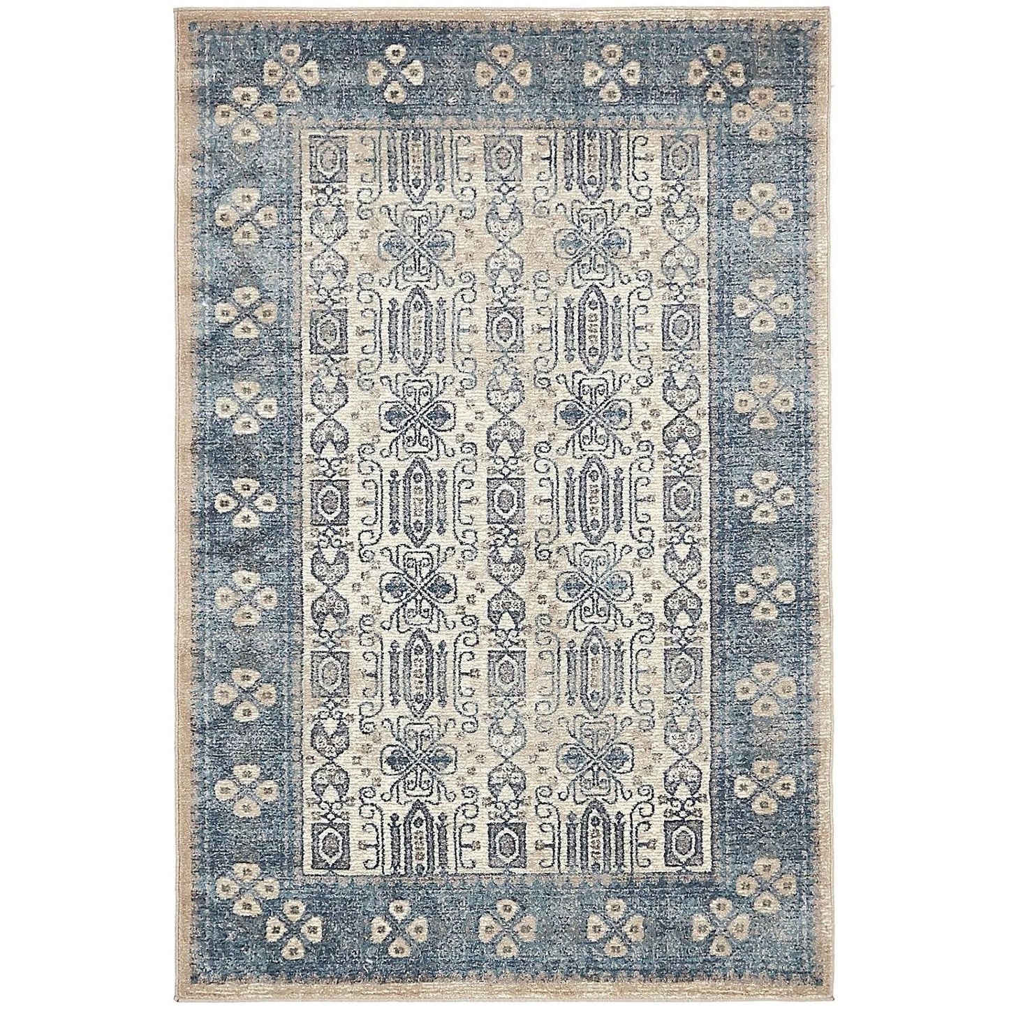 Unique Loom Salzburg Transitional Area Rug Collection - 4x6 3138312