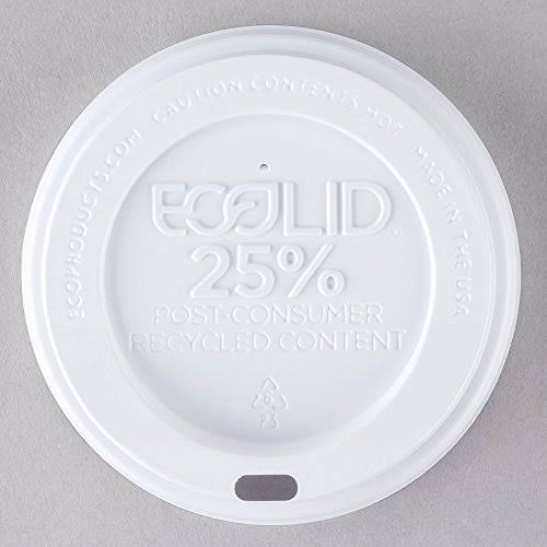 Eco-Products 10-20 oz. 25% Recycled Content Hot Cup Lids / 1000-ct. Case