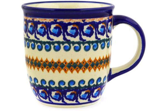 Polish Pottery 12 oz Mug Florence UNIKAT