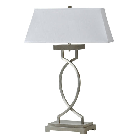 StyleCraft L39340DS Brushed Steel Table Lamp