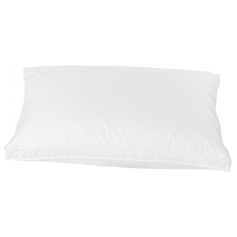 Back2basics Highland Feather Cordoba European White Down 550 Loft Pillow Queen BA74762