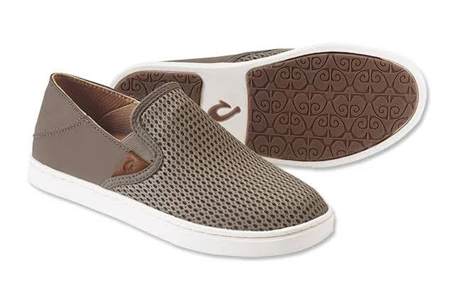 Olukai Pehuea Slip-On Sneakers for Women | Clay | Size 11