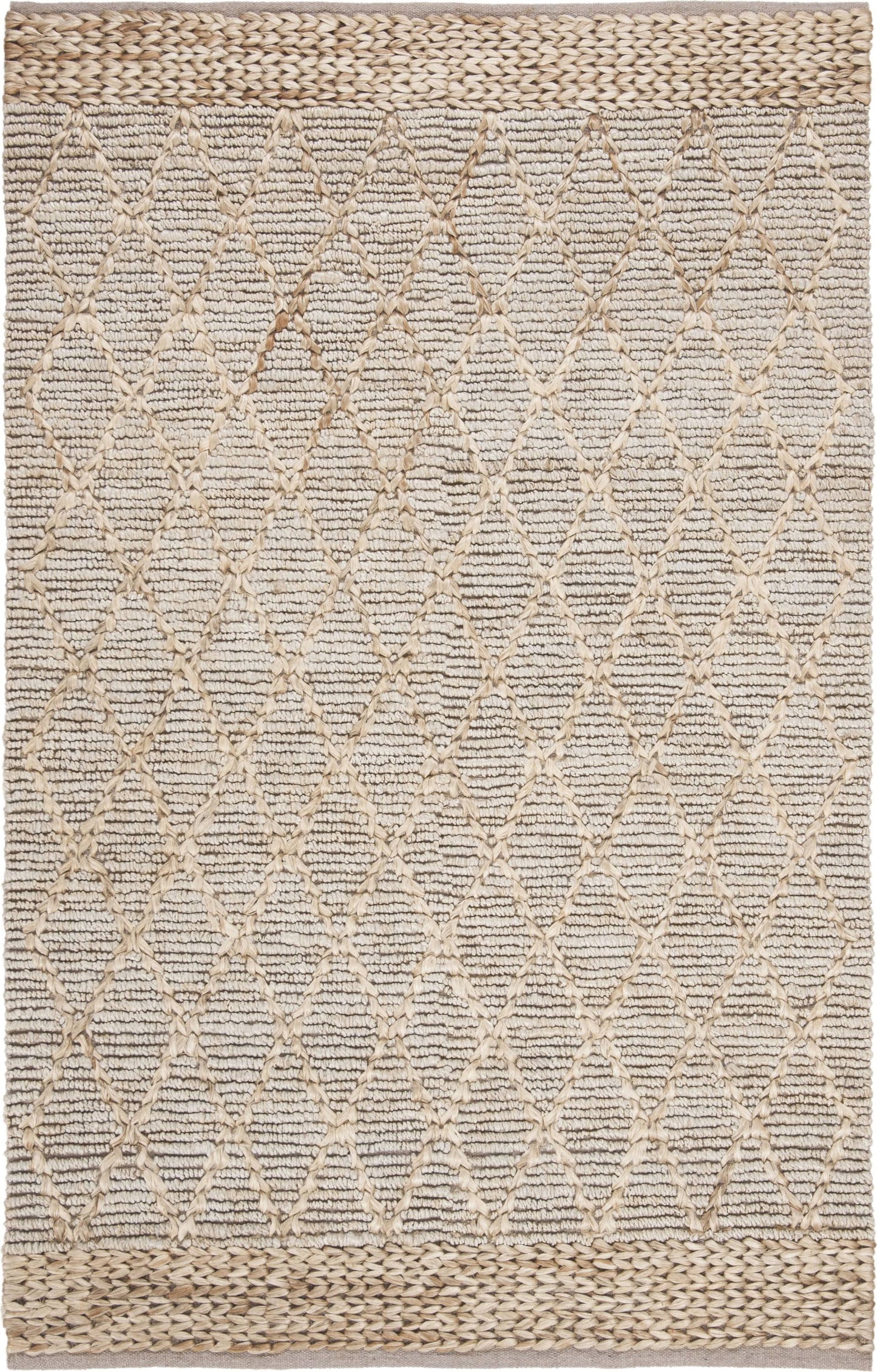 Safavieh Natural Fiber Silver 4 ft. x 6 ft. Area Rug