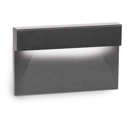 WAC Lighting WL-LED140-C 5W Horizontal LED Step and Wall Light - Black