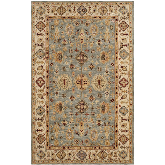 Safavieh Antiquity Blue/Ivory 5 ft. x 8 ft. Area Rug