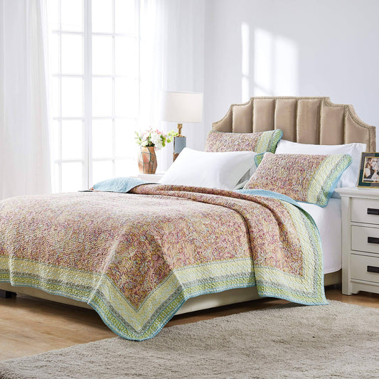 Barefoot Bungalow Palisades Quilt Set; Twin