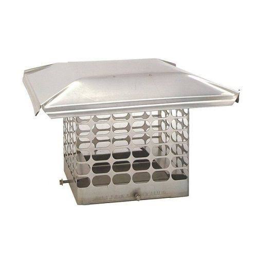 Single Flue Model Stainless Steel Smaller Forever Cap - 13 x 17