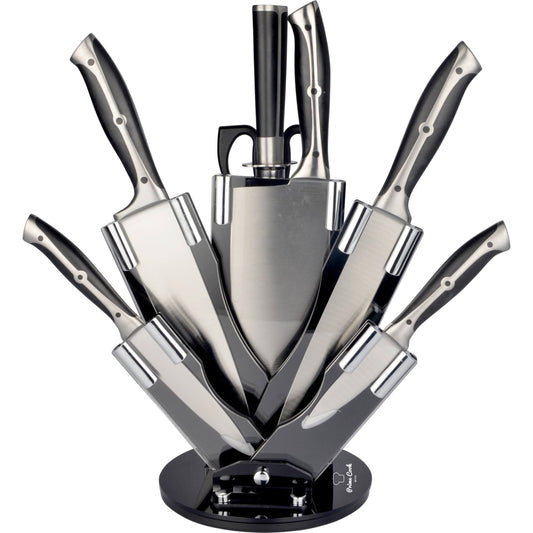 Prime Cook Stainless Steel 8-piece Knife Set