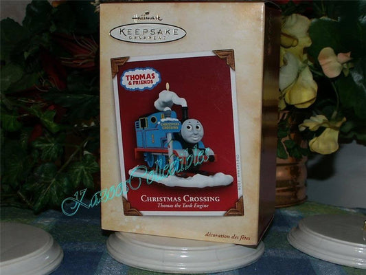 2004 Hallmark Christmas CROSSING~ Thomas The Tank Engine~ Ornamenth