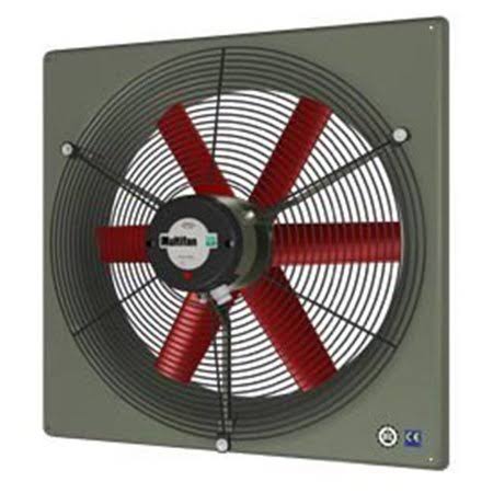 Vostermans VENTILATION V4E35K3M71100 14 in. Panel Fan Ind 240V with Guard