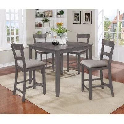 Wilmoth 5 - Piece Counter Height Dining Set Charlton Home