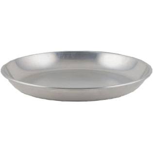 Winco ASFT-16, 160-Ounce Brushed Aluminum Round Serving Seafood Platter Tray