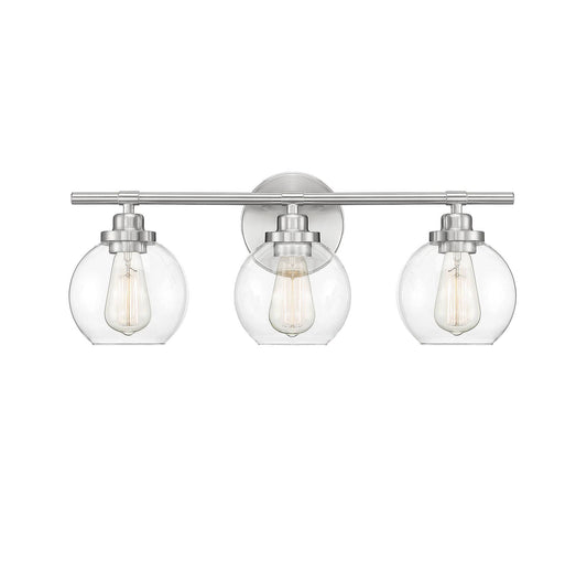 Savoy House 8-4050-3-SN Carson Satin Nickel 3 Light Bath