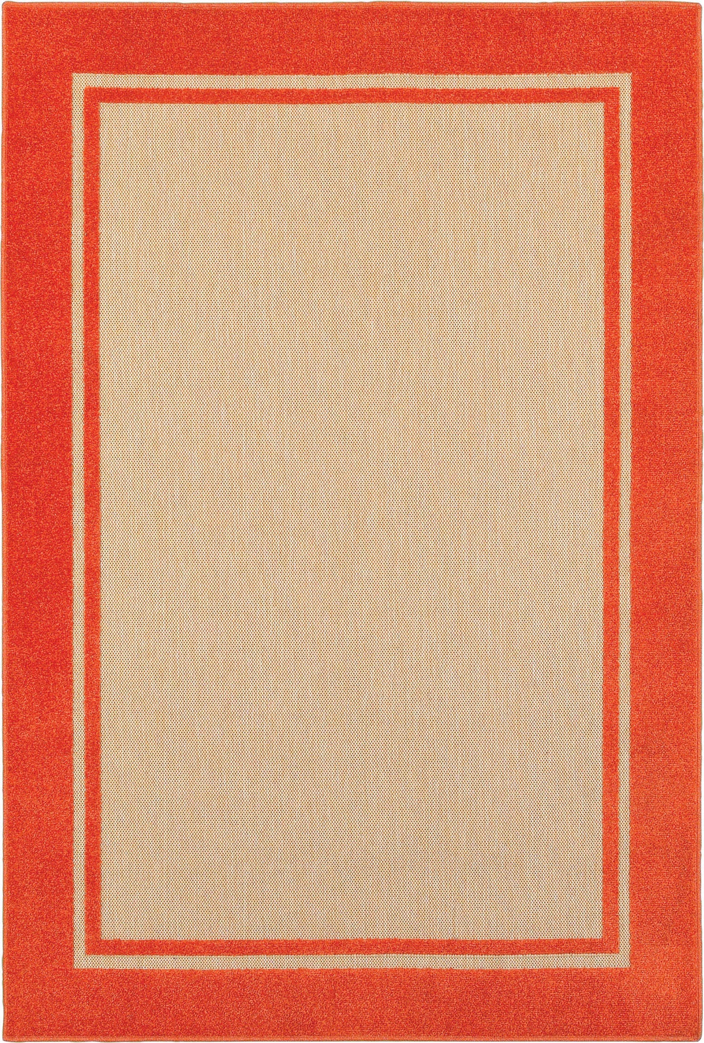 Oriental Weavers Cayman 5594Q Sand / Orange Area Rug - 67x96