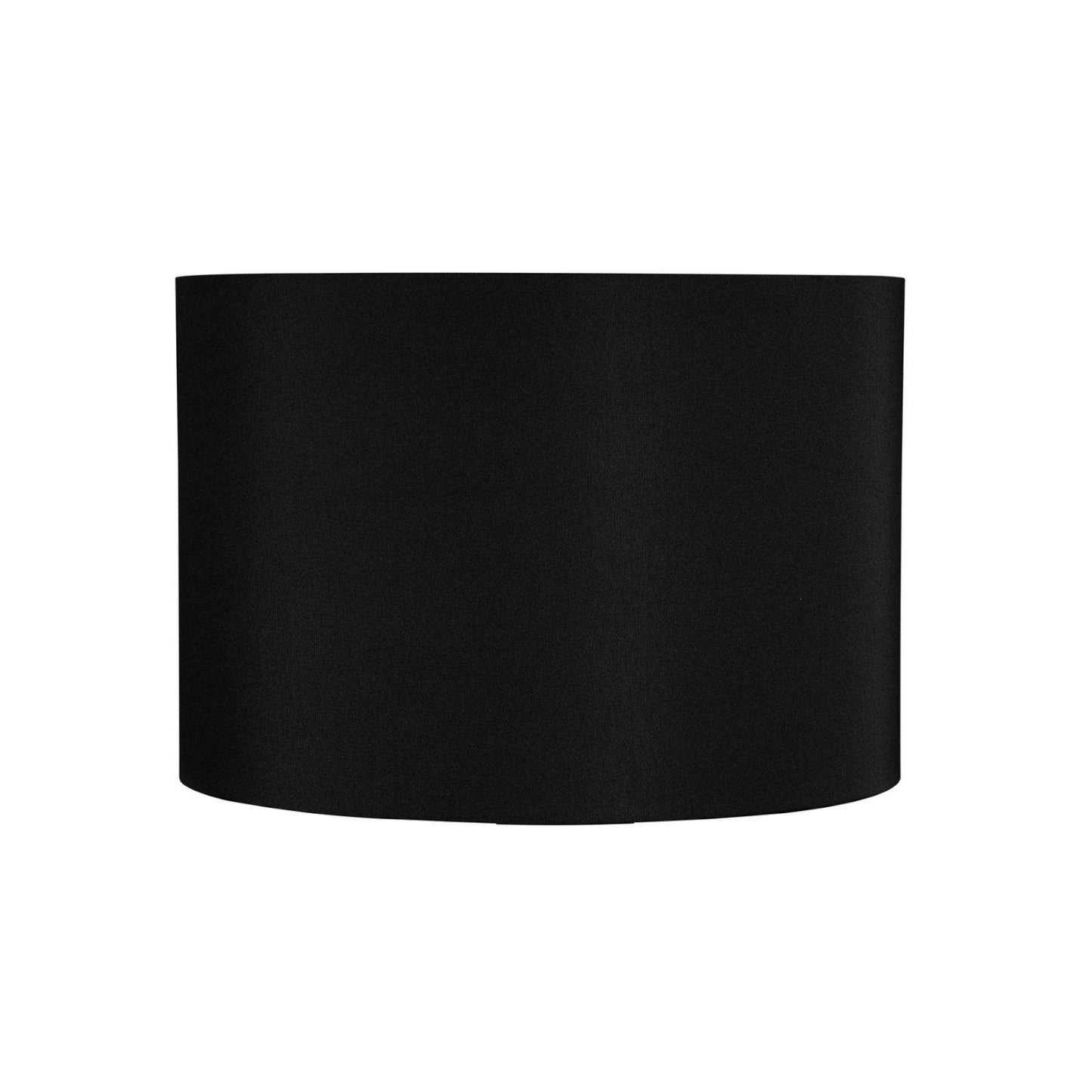 Aspen Creative 31164 Transitional Drum (Cylinder) Shaped Spider Construction Lamp Shade in Black, 16 inch Wide (16 inch x 16 inch x 11 inch)