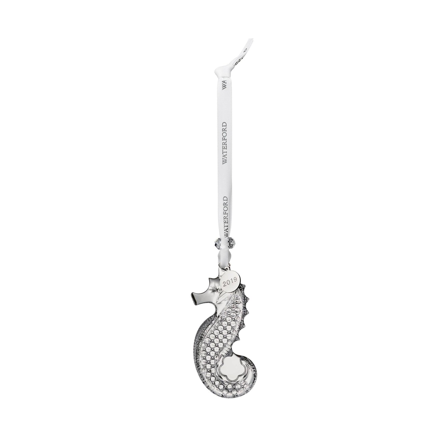 Waterford Crystal 2019 Seahorse Christmas Ornament