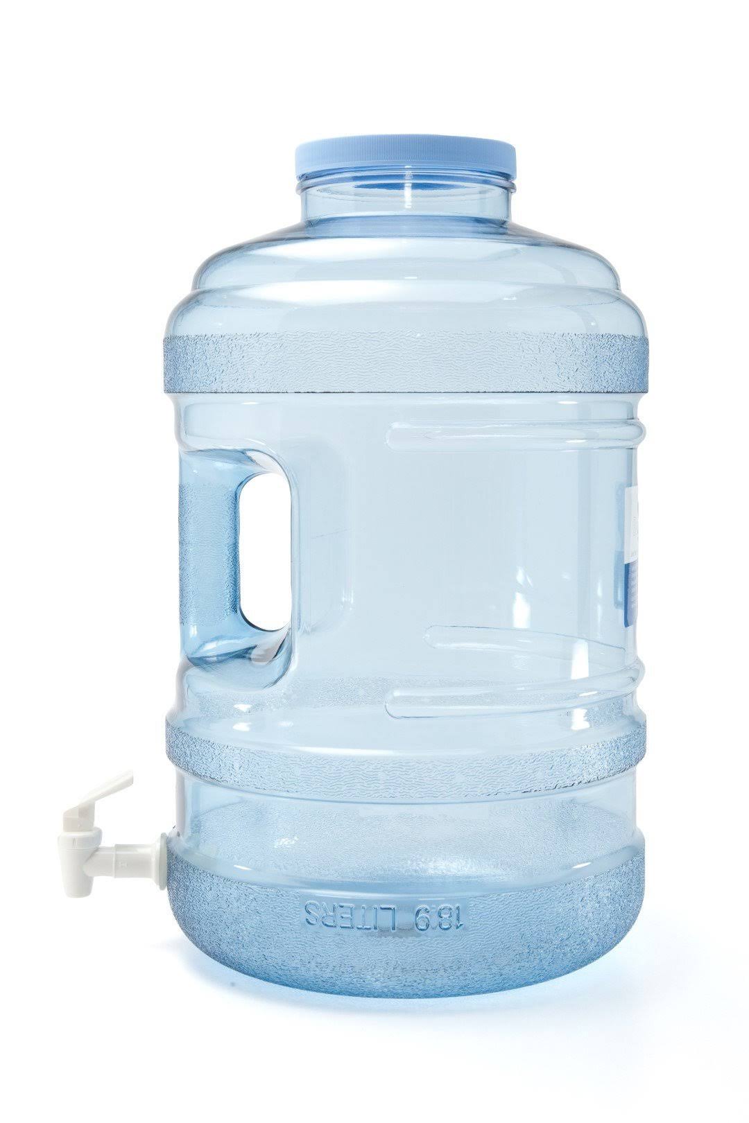 Bluewave Lifestyle BPA Free Water Bottle with Big-Mouth Dispensing Valve, 5 Gallon