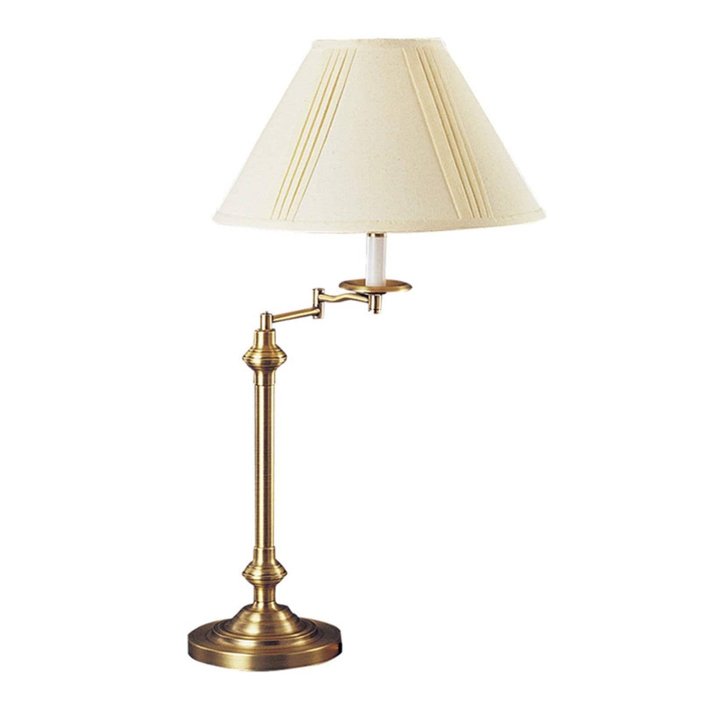 Cal Lighting 29.5 Height Metal Table Lamp in Antique Brass