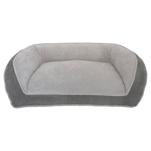 Paws Claws Micro Suede Deep Seated Lounger Pet Bed