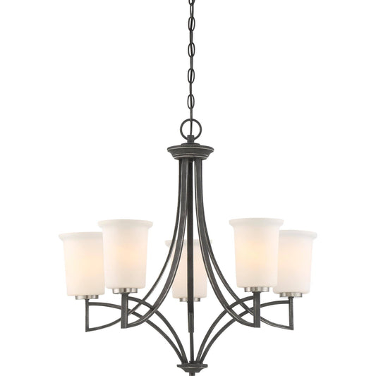 Nuvo Lighting Chester 5-Light Chandelier Iron Black 60/6375