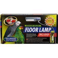 Zoo Med Laboratories Inc-Aviansun Deluxe Floor Lamp With Avian Sun