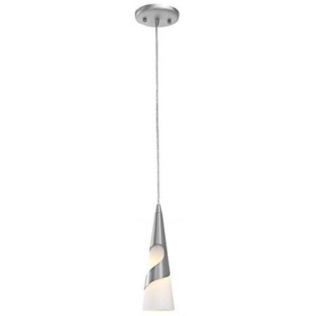 Access Lighting 50501-BS/OPL Onyx Steel Wrap Hanging Mini Pendant