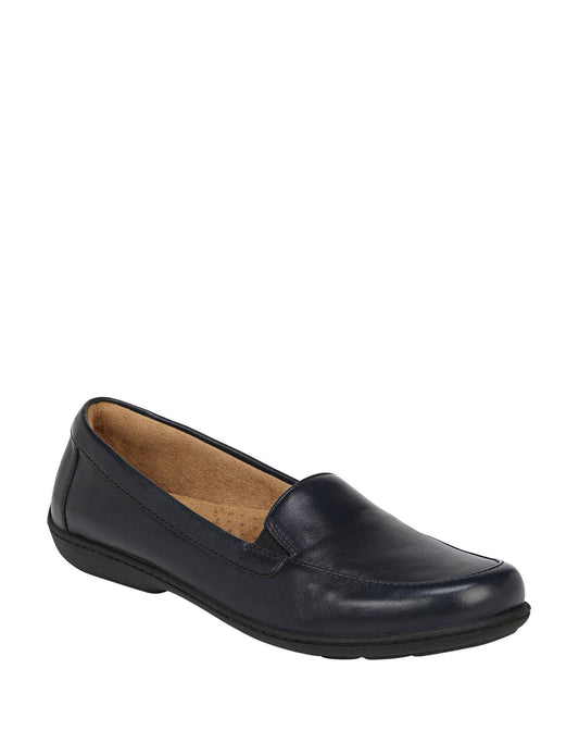 Womens Soul Naturalizer Kacy Loafer - Navy Leather - Size 9