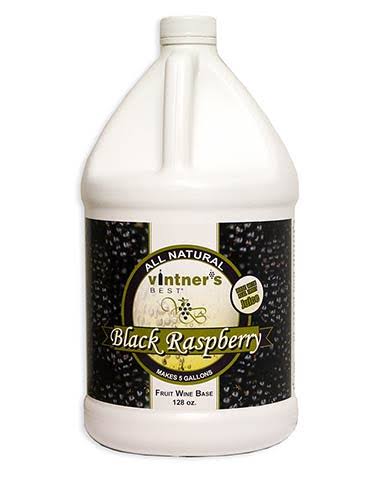 Vintners Best Black Raspberry Fruit Wine Base 128 oz.