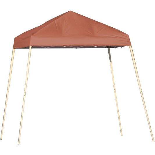 ShelterLogic Slant-Leg Pop-Up Canopy - Terracotta - 8 x 8