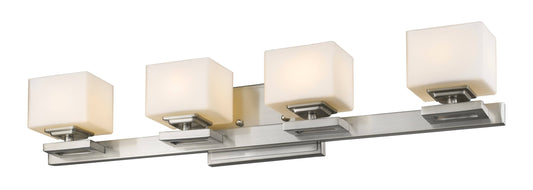 Z-Lite 1914-4V-BN-LED Cuvier Brushed Nickel LED 4-Light Vanity Light