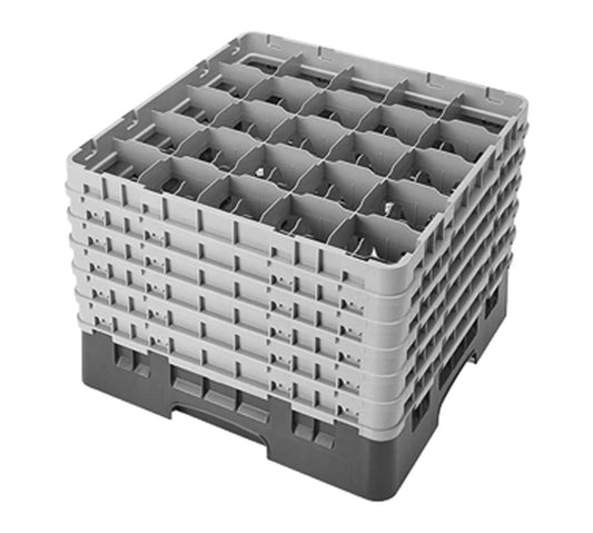 Cambro 25S1214186 Glass Rack - 25 Compartments - Navy Blue