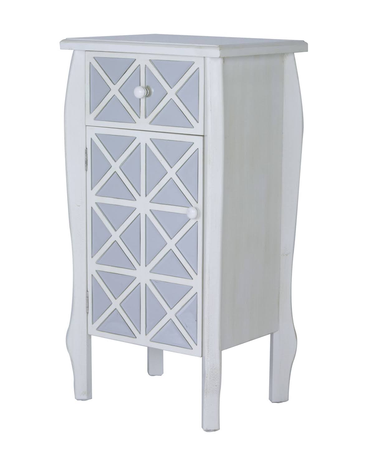 Heather Ann Creations Lana 1-Door Accent Cabinet