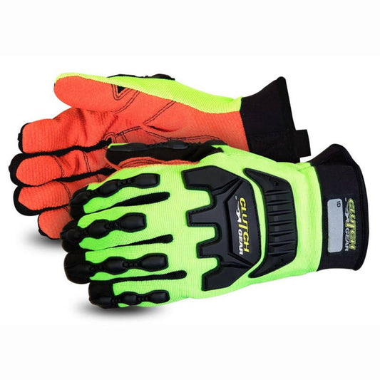 Superior Glove MXVSBAFL L Fully Lined Anti Impact Glove Armortex Palm