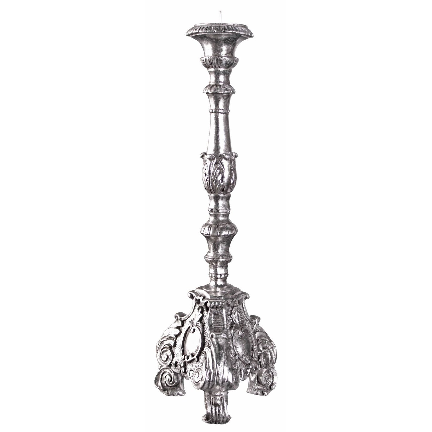 Design Toscano NE60302 European Scroll-Footed Candlestick Medium